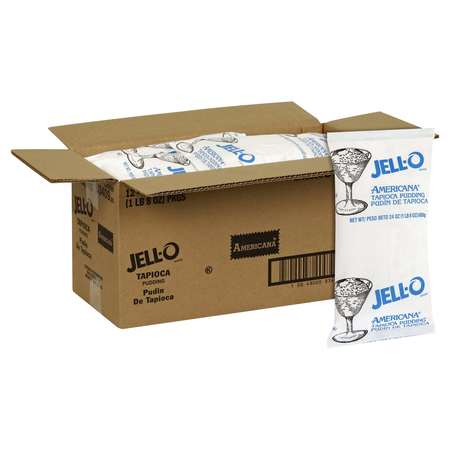 Jell-O Jell-O Americana Tapioca Pudding 1.5lbs, PK12 10043000834098